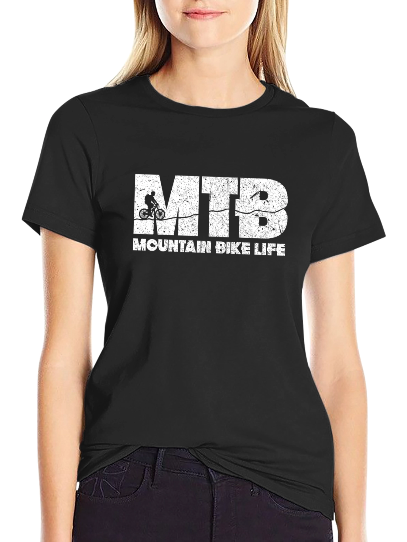 MTB Mountain Bike Life Graphic T-Shirt