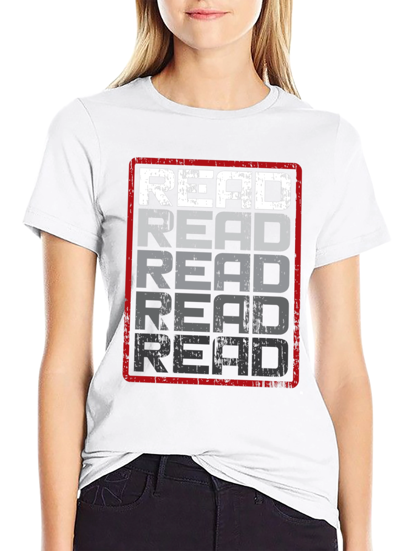 Read T-Shirt - Graphic Print Tee
