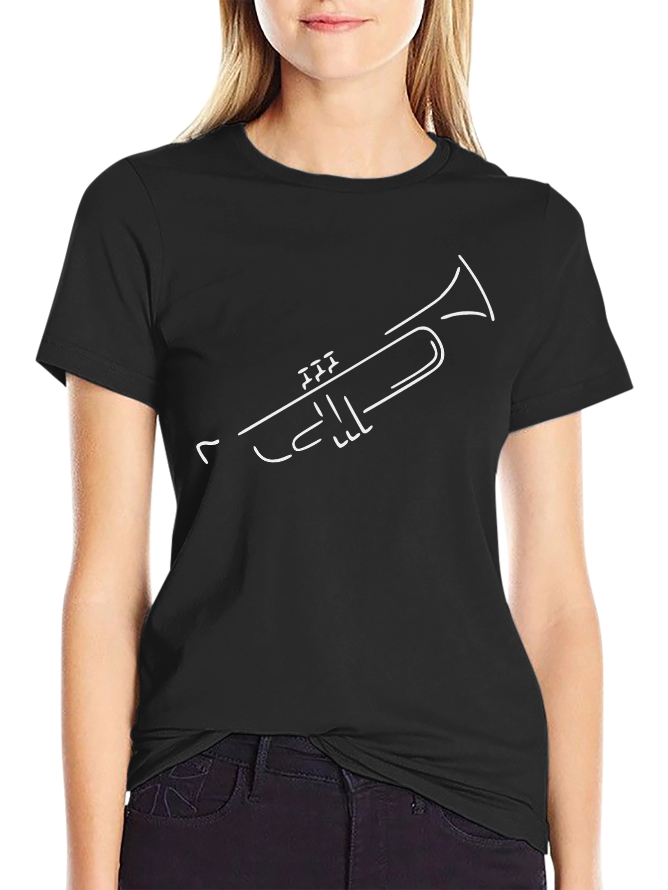 Trumpet Graphic Tee - Cool Musician T-Shirt
