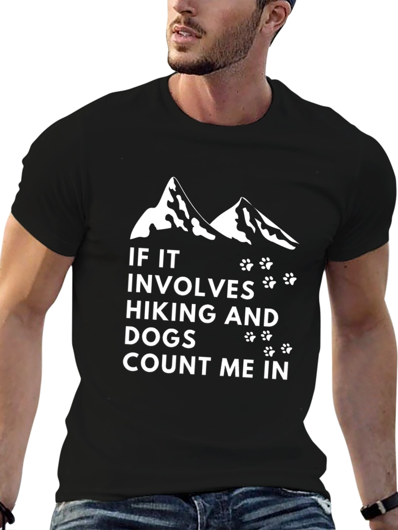 Hiking & Dogs T-Shirt: Count Me In!