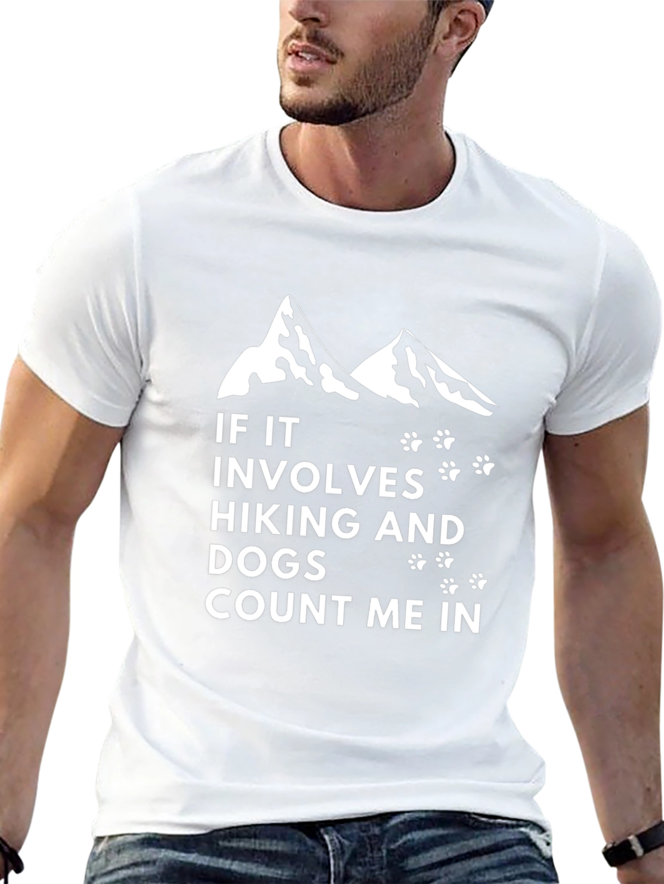 Hiking & Dogs T-Shirt: Count Me In!
