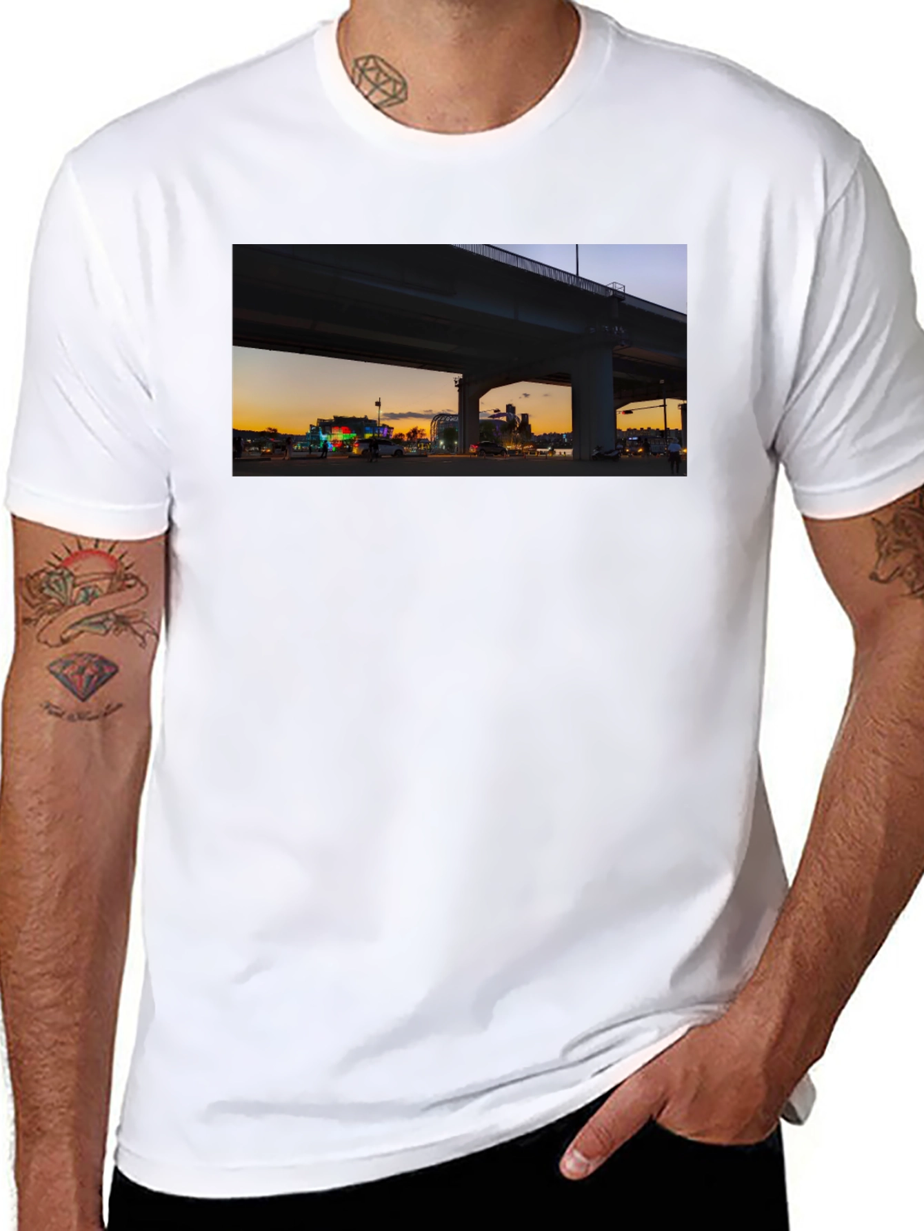 Urban Landscape Graphic Tee