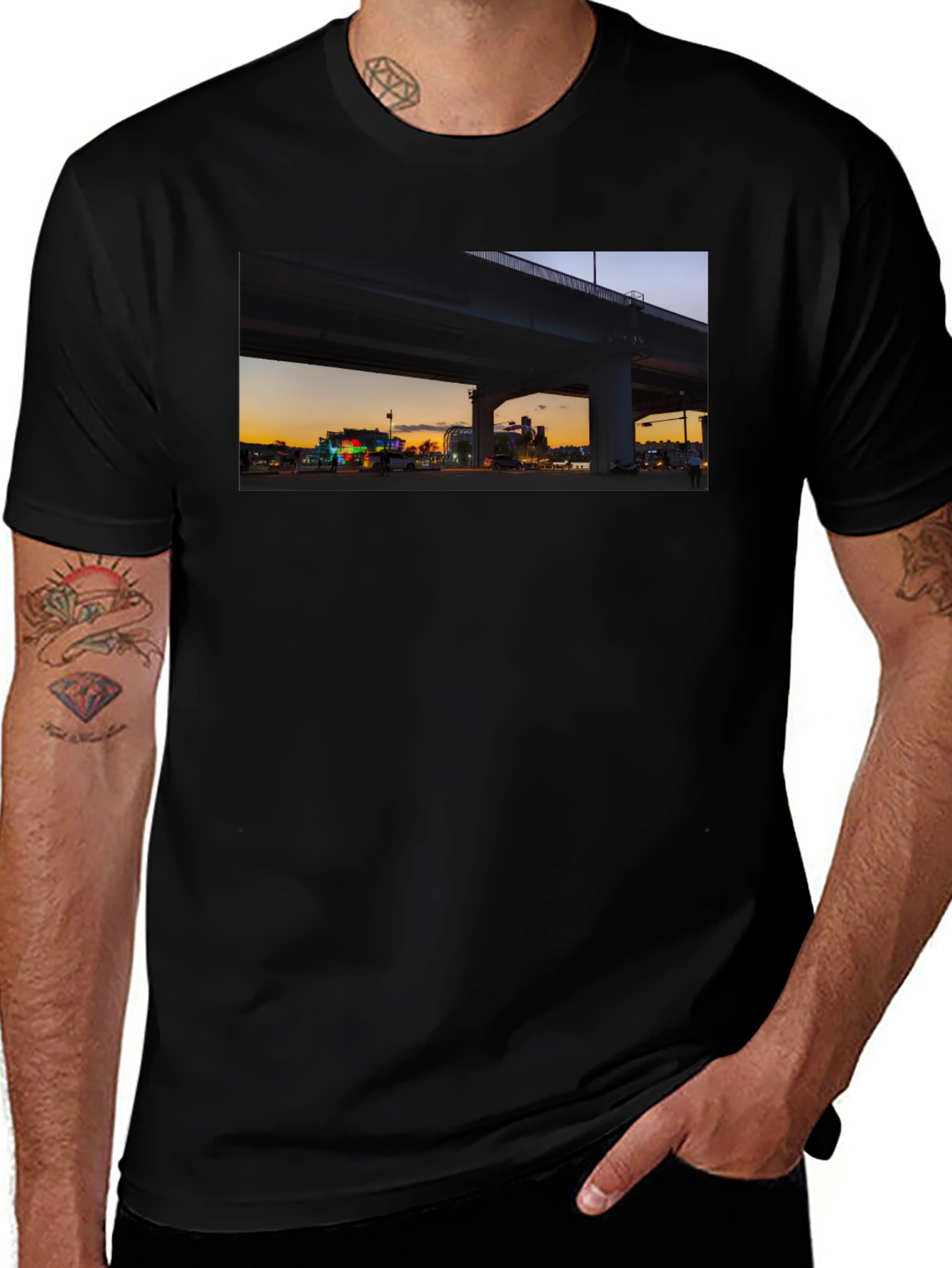 Urban Landscape Graphic Tee