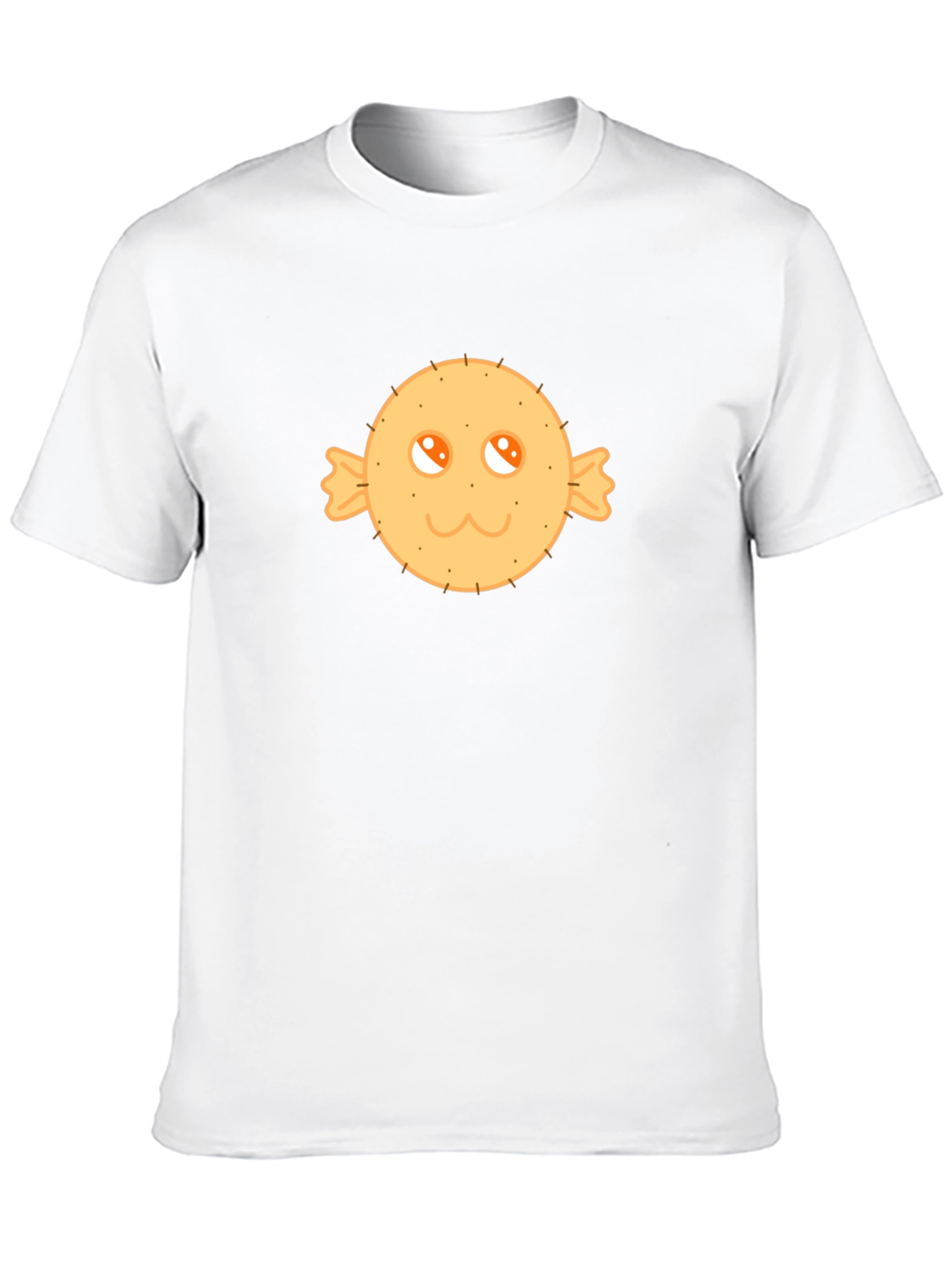 Cute Candy Face Graphic Tee - Black