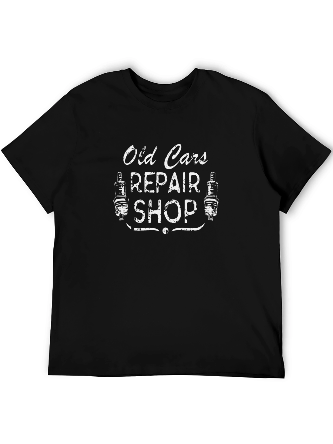 Old Cars Repair Shop Graphic Tee