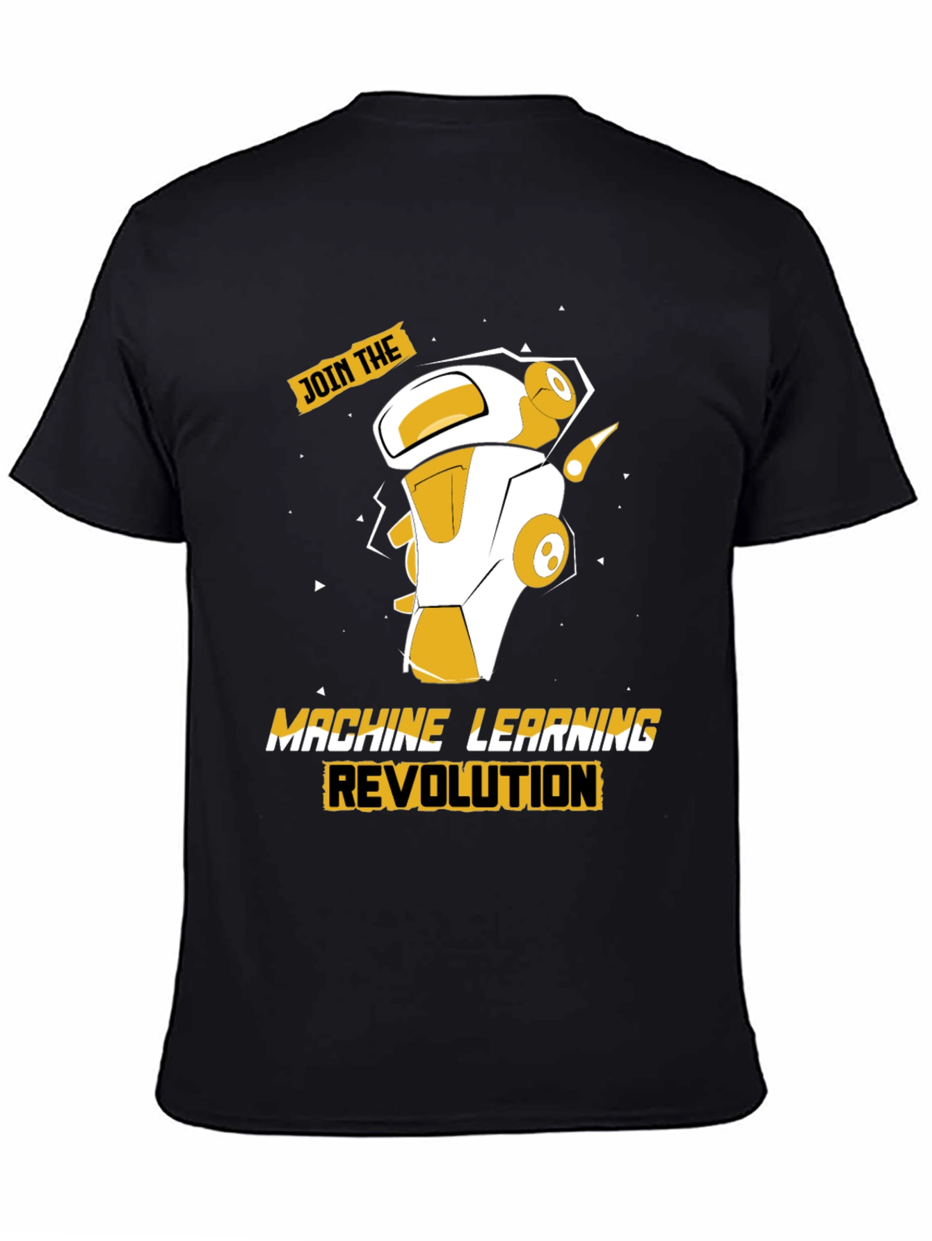 Machine Learning Robot Graphic Tee