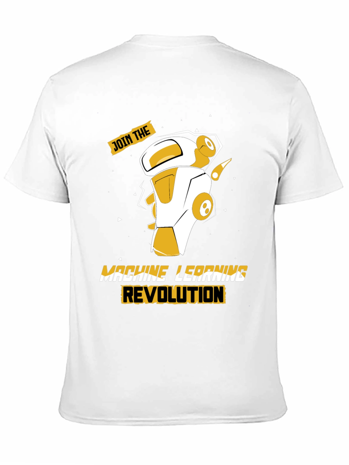 Machine Learning Robot Graphic Tee