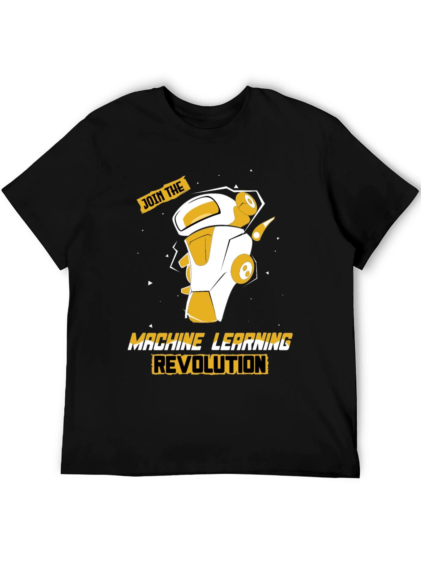 Machine Learning Robot Graphic Tee
