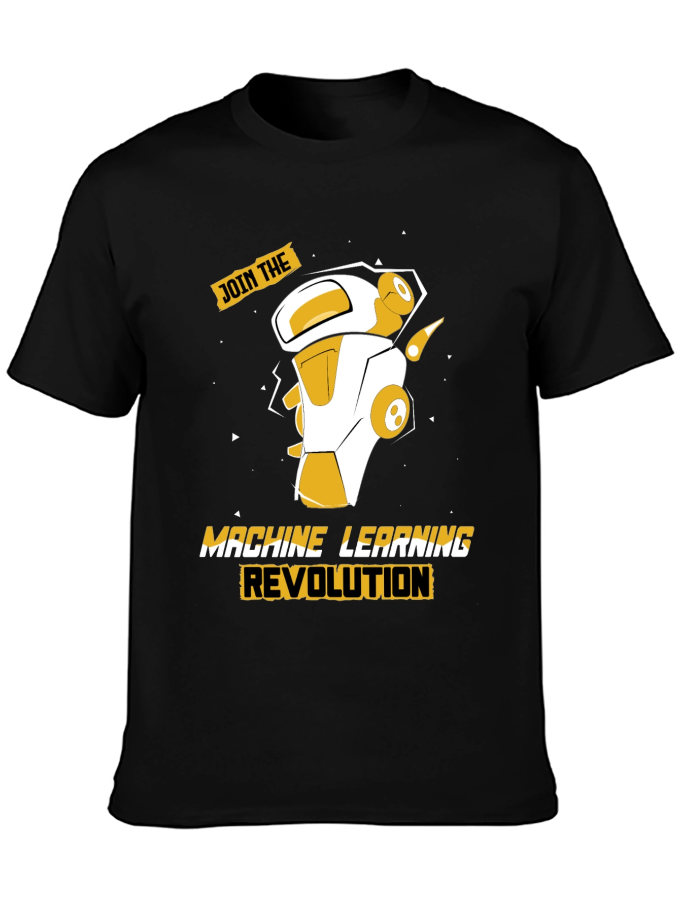 Machine Learning Robot Graphic Tee
