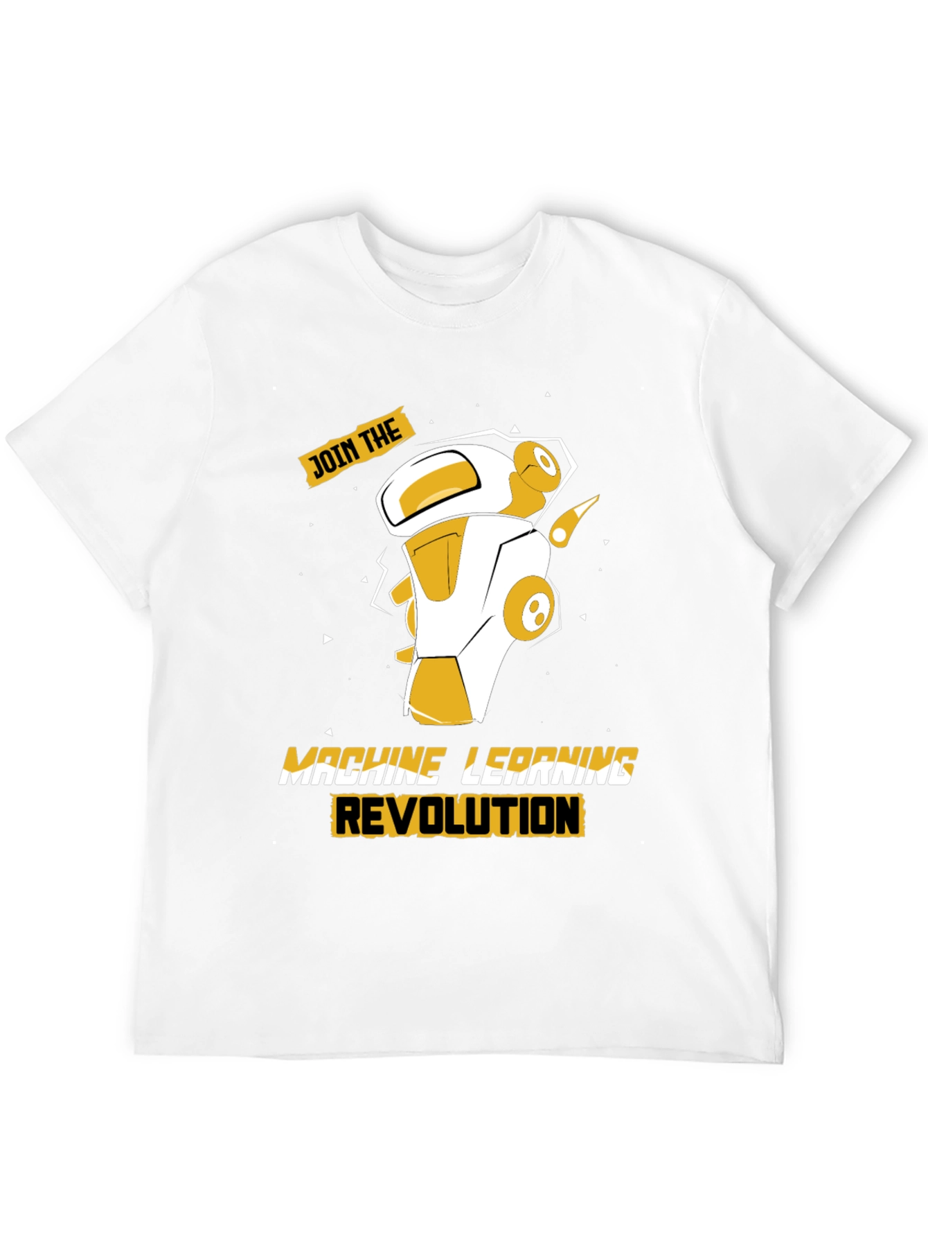 Machine Learning Robot Graphic Tee