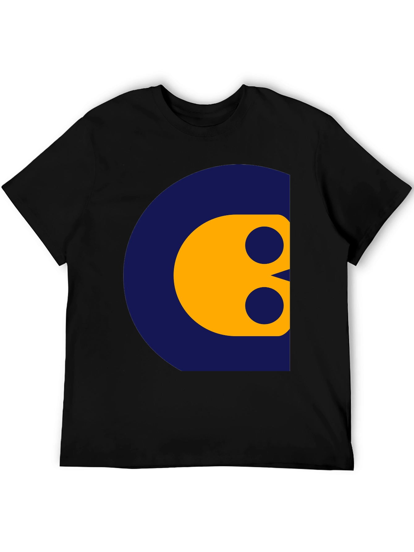 Abstract Graphic Print Crew Neck T-Shirt