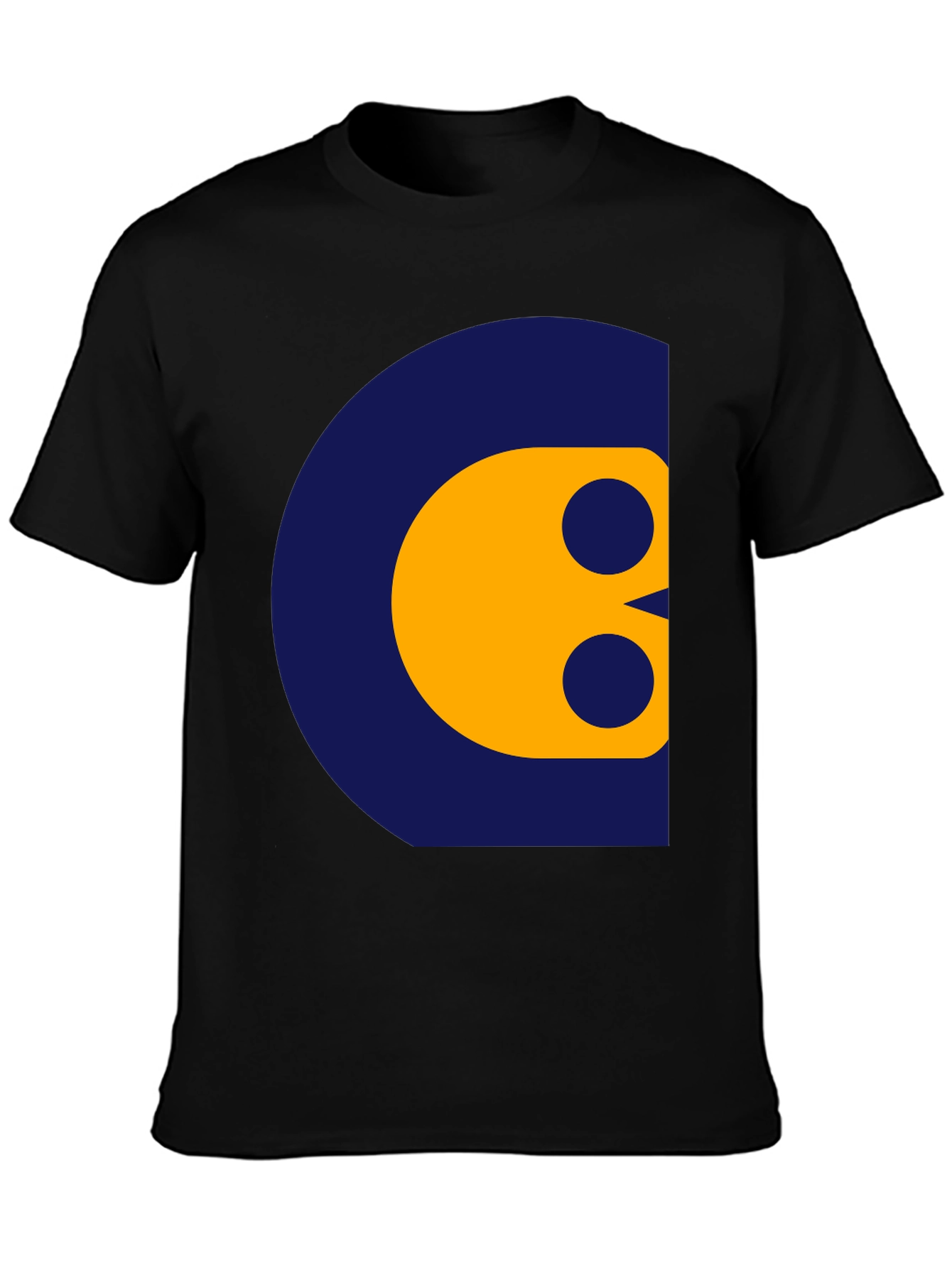 Abstract Graphic Print Crew Neck T-Shirt