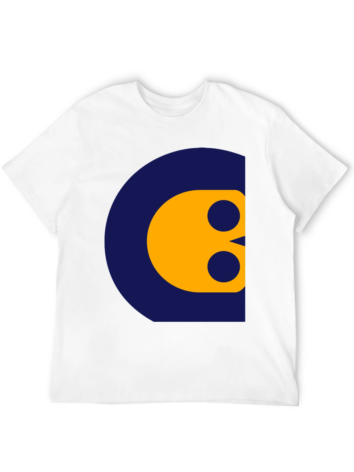 Abstract Graphic Print Crew Neck T-Shirt
