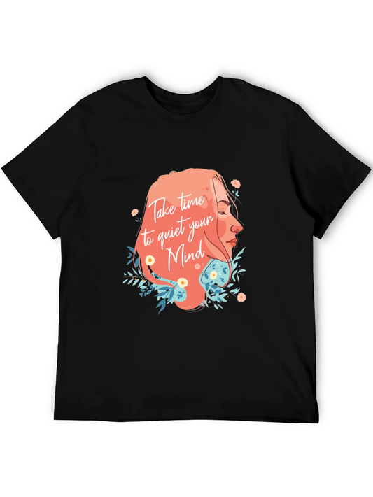 Quiet Mind T-Shirt - Relaxing Graphic Tee