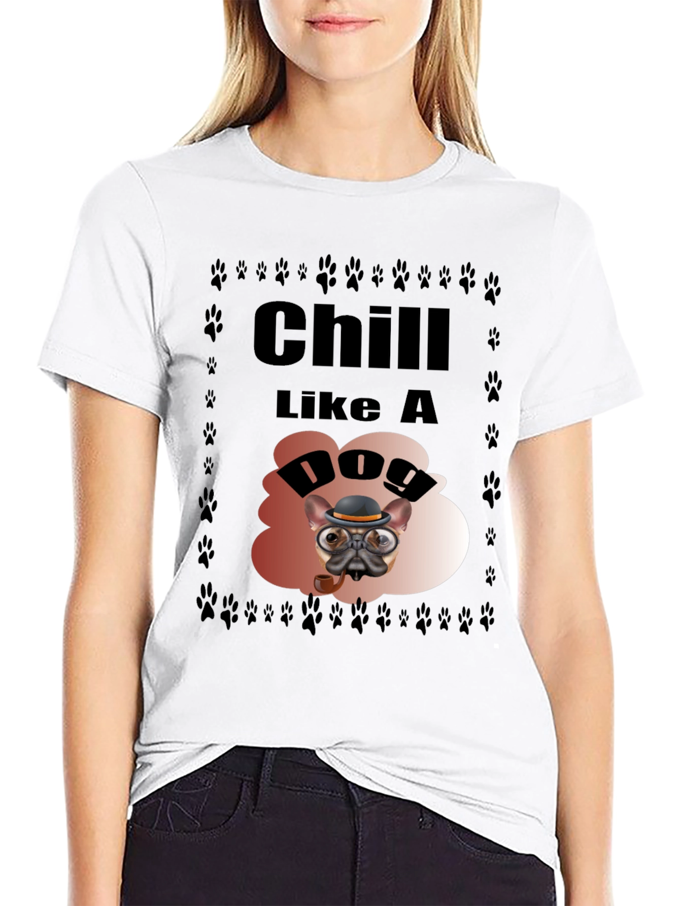Chill Like a Dog Graphic Tee