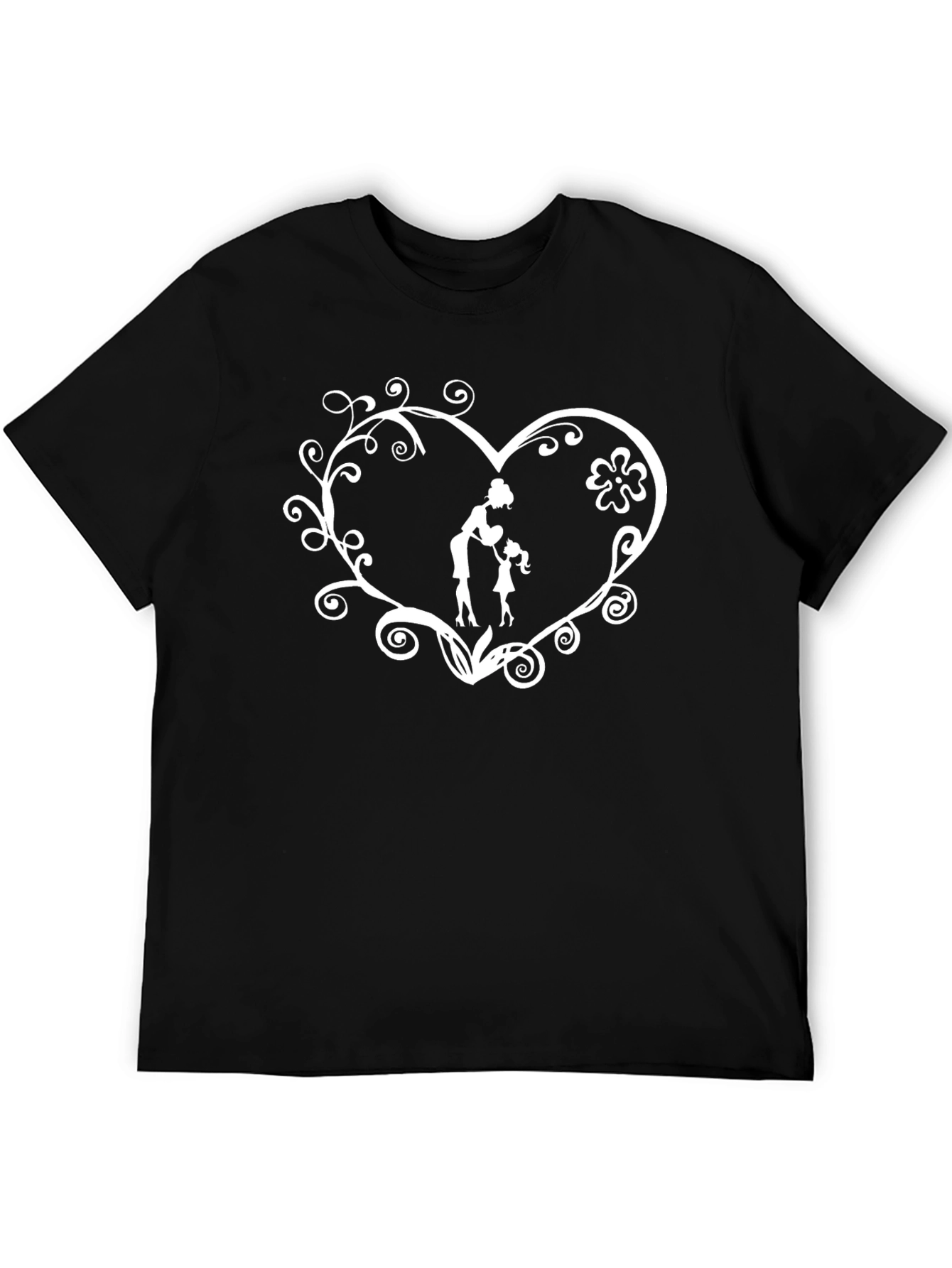 Mother & Daughter Heart T-Shirt