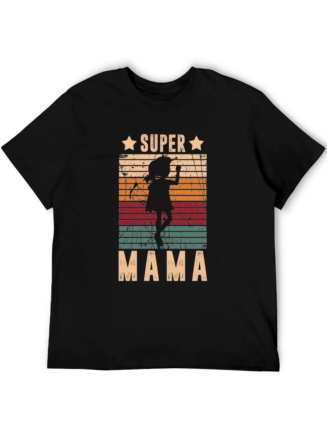 Super Mama Retro T-Shirt