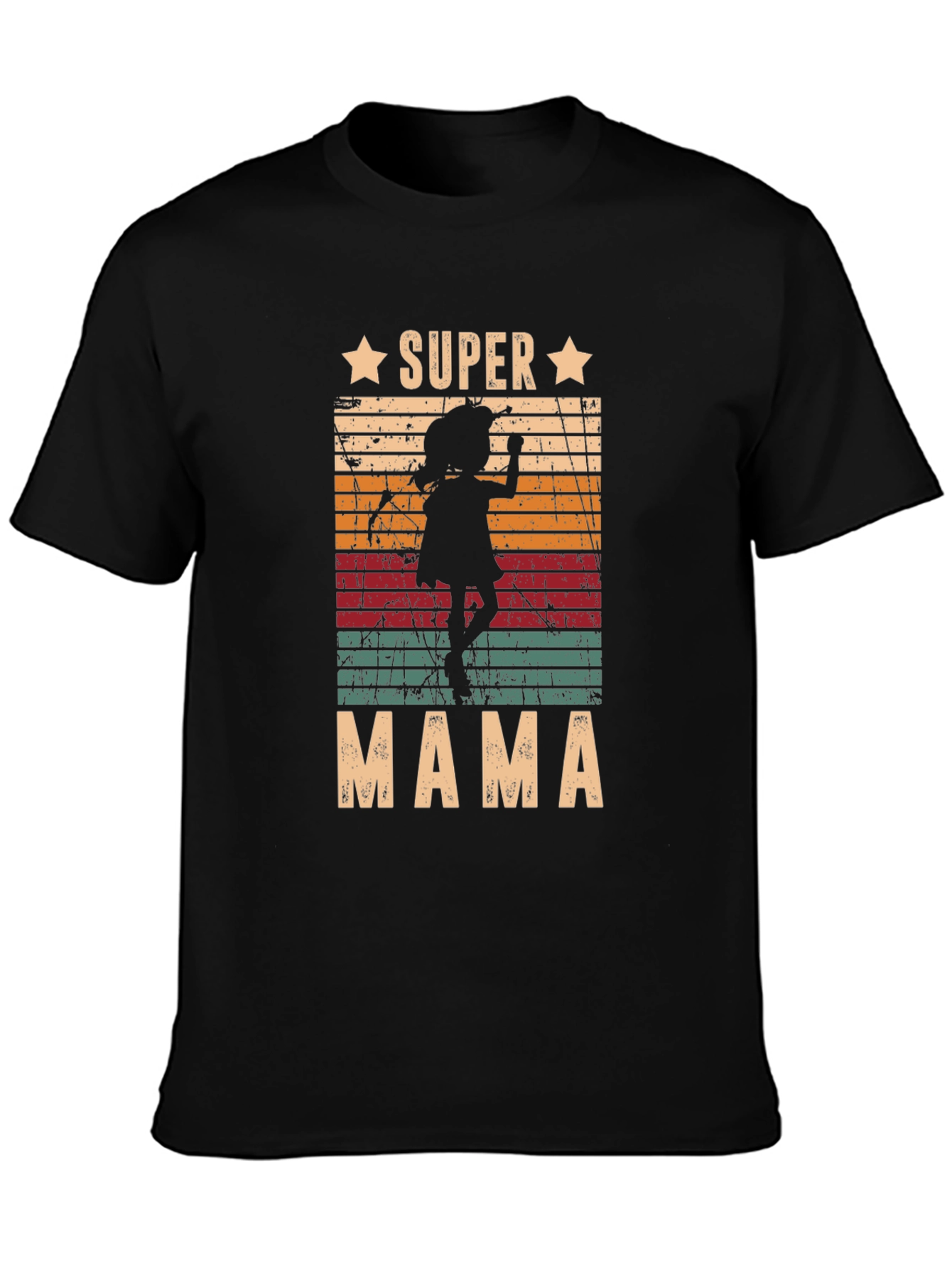 Super Mama Retro T-Shirt