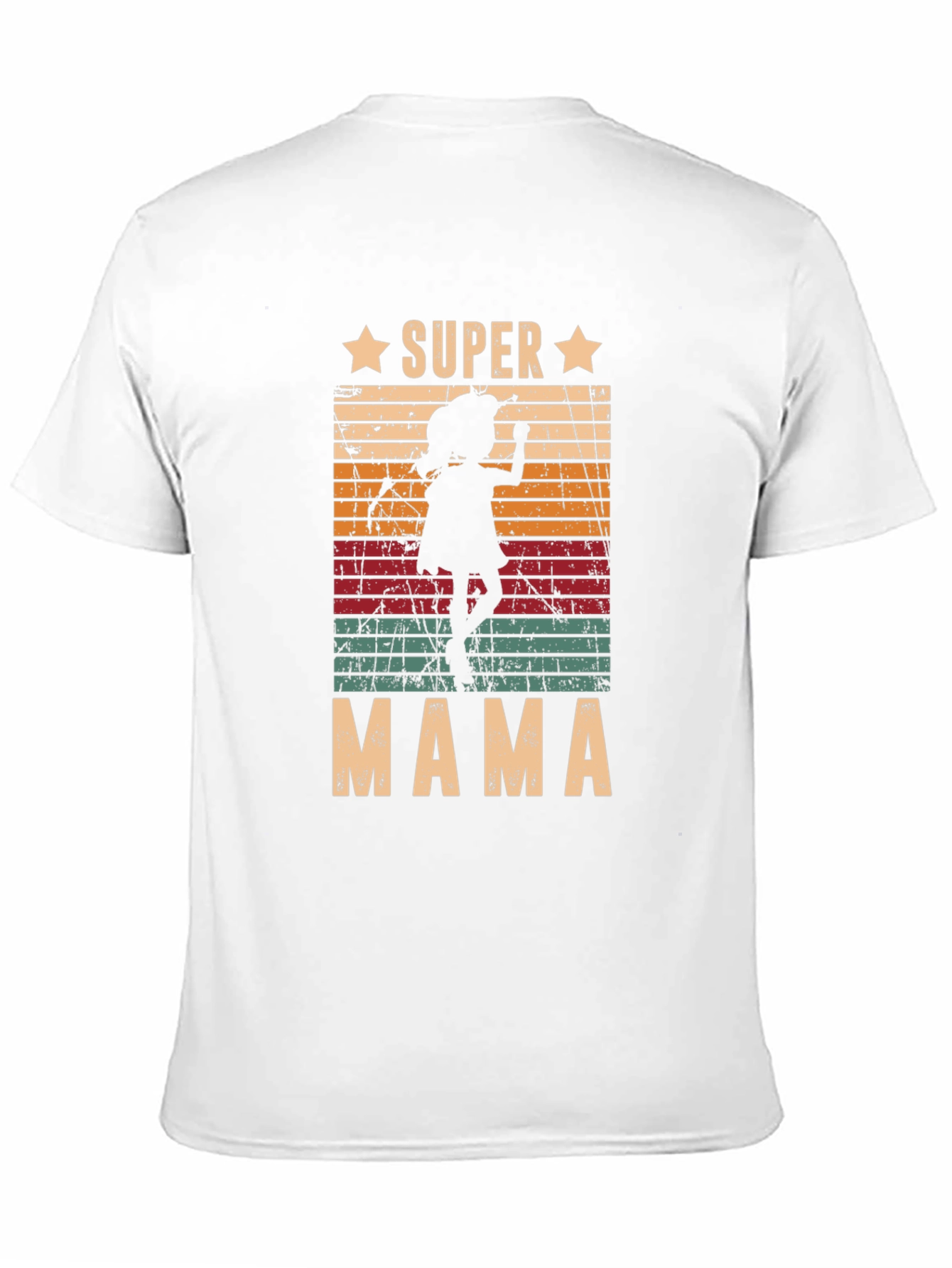 Super Mama Retro T-Shirt