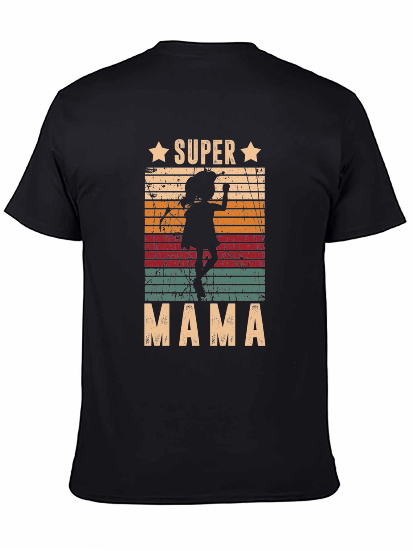 Super Mama Retro T-Shirt