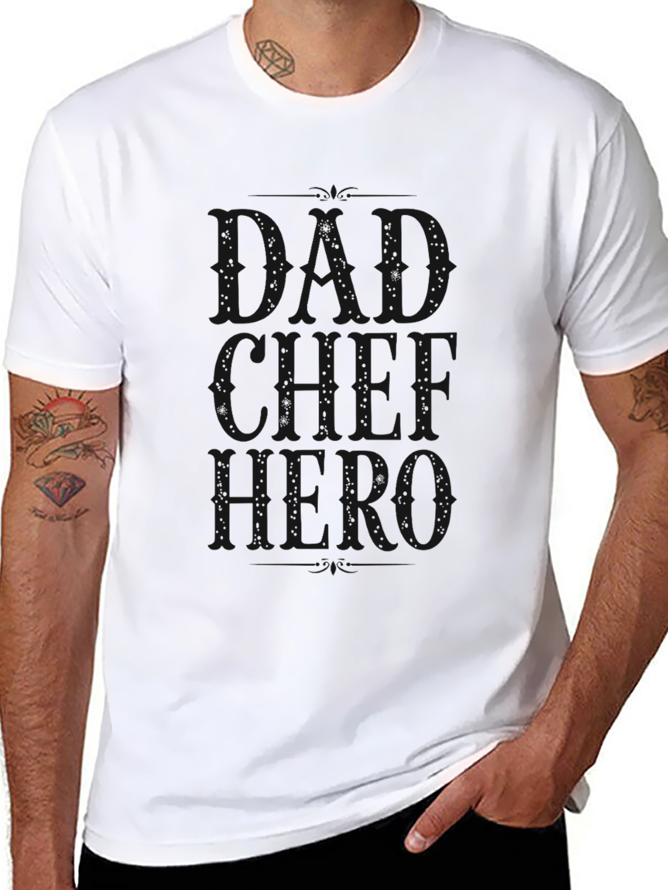 Black GOLF HERO Graphic Tee