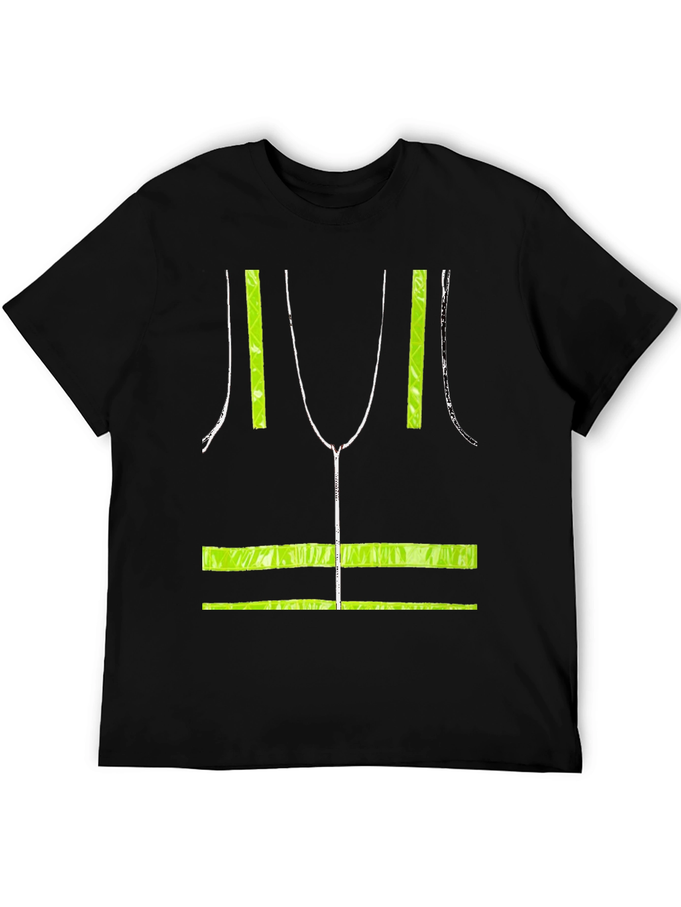 Hi-Vis Safety Vest Illusion Graphic Tee