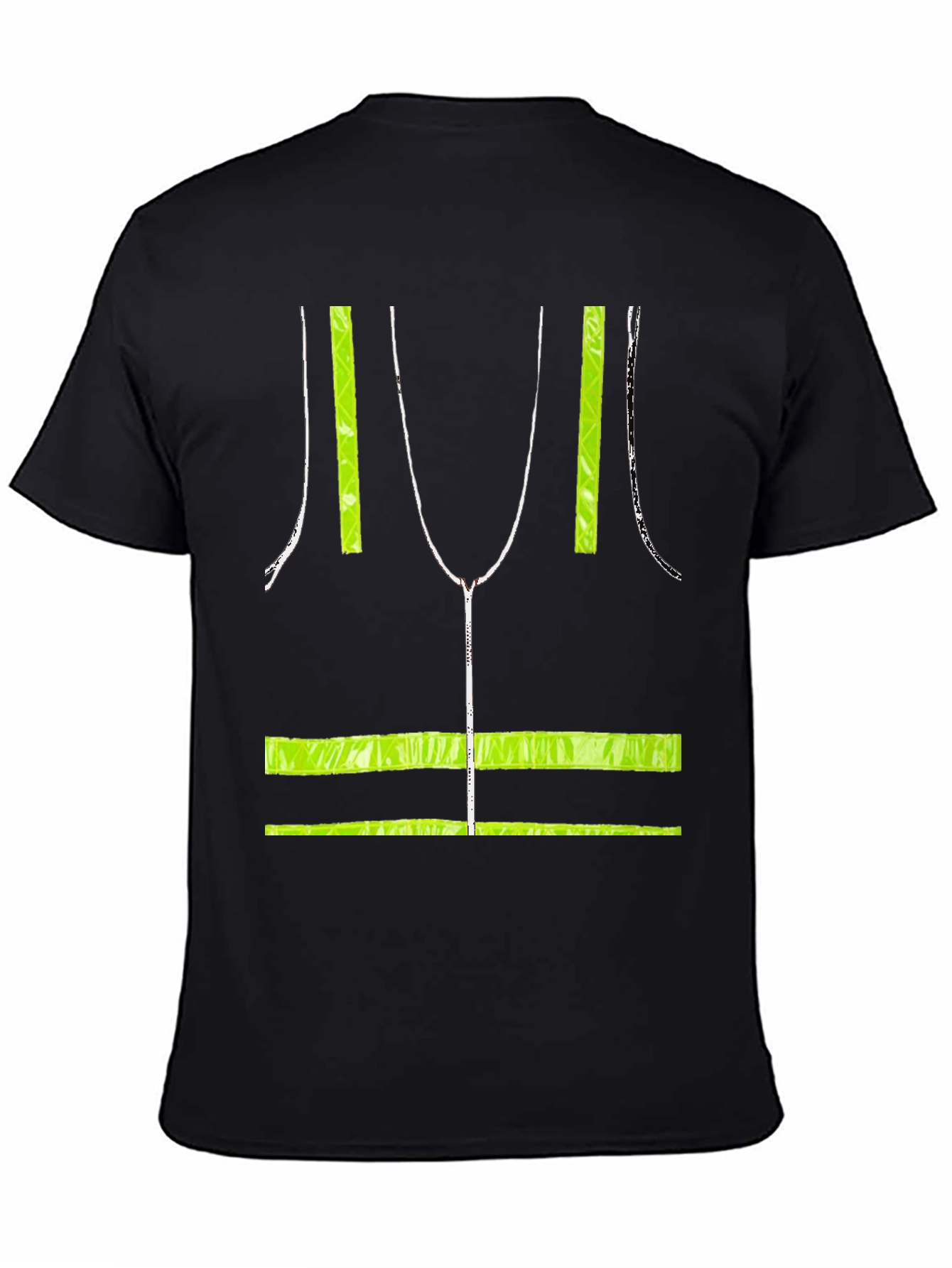 Hi-Vis Safety Vest Illusion Graphic Tee
