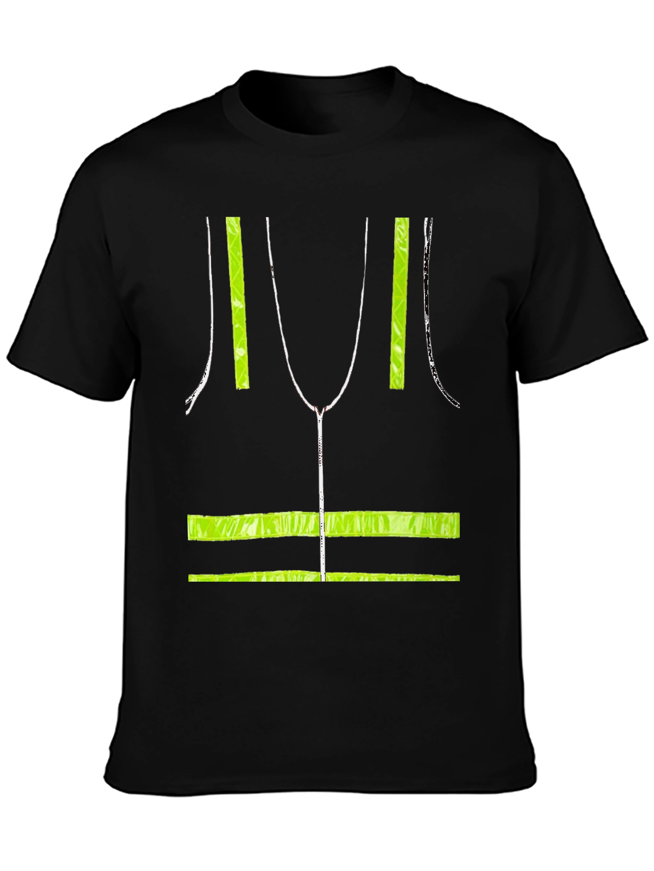 Hi-Vis Safety Vest Illusion Graphic Tee