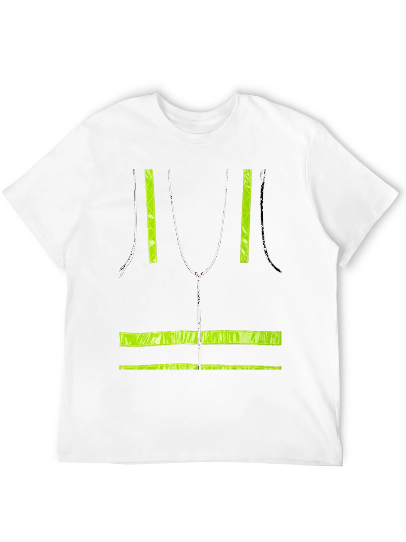 Hi-Vis Safety Vest Illusion Graphic Tee