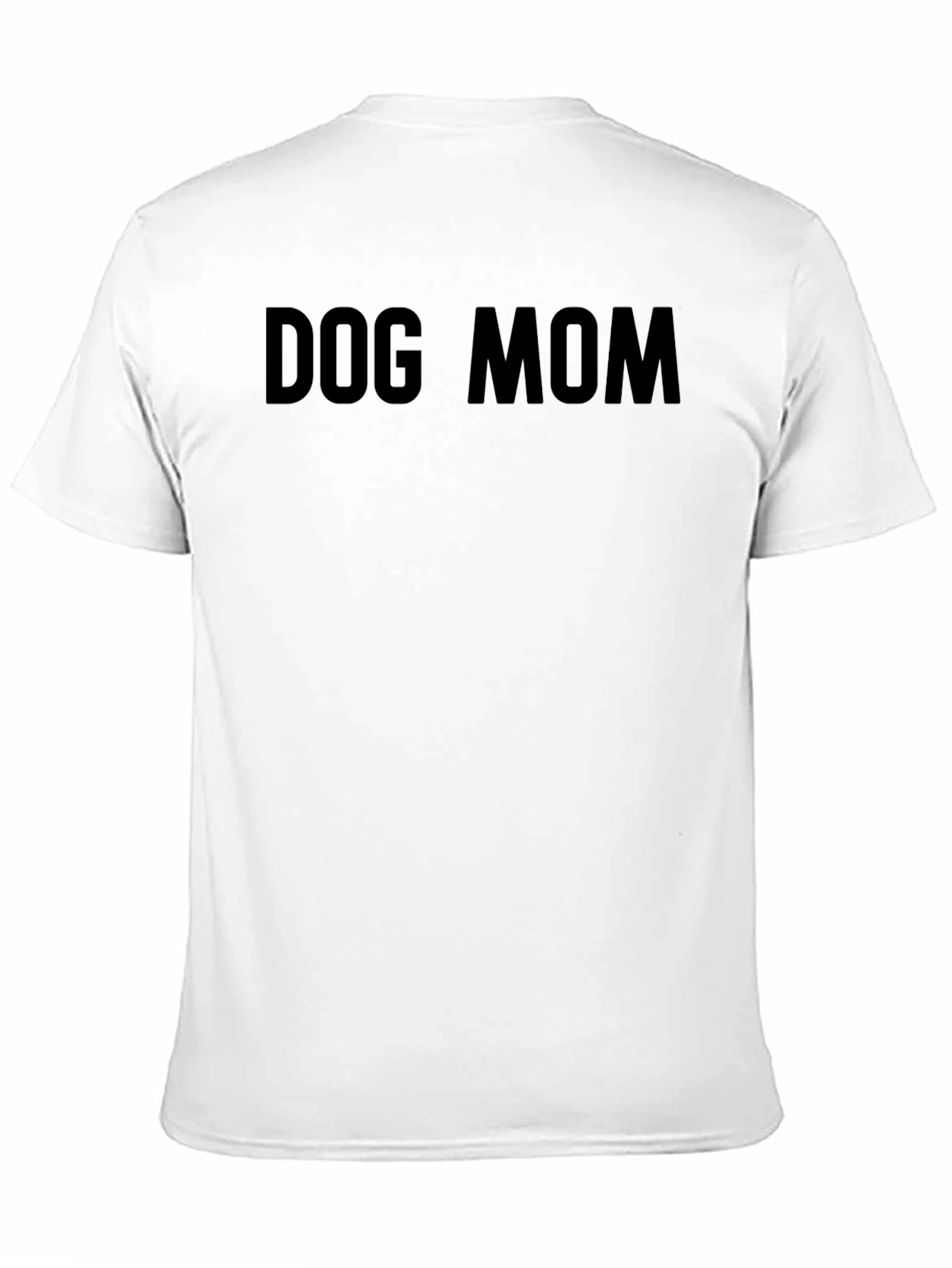 Dog Mom Black T-Shirt
