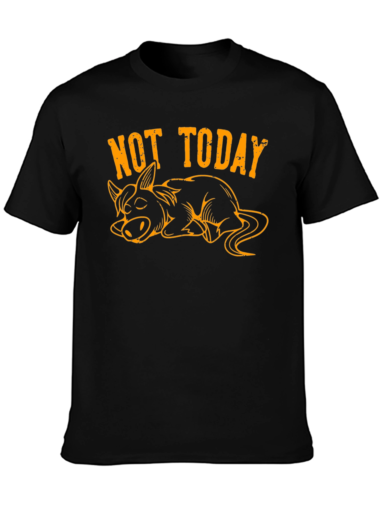 Not Today Lazy Donkey Graphic Tee