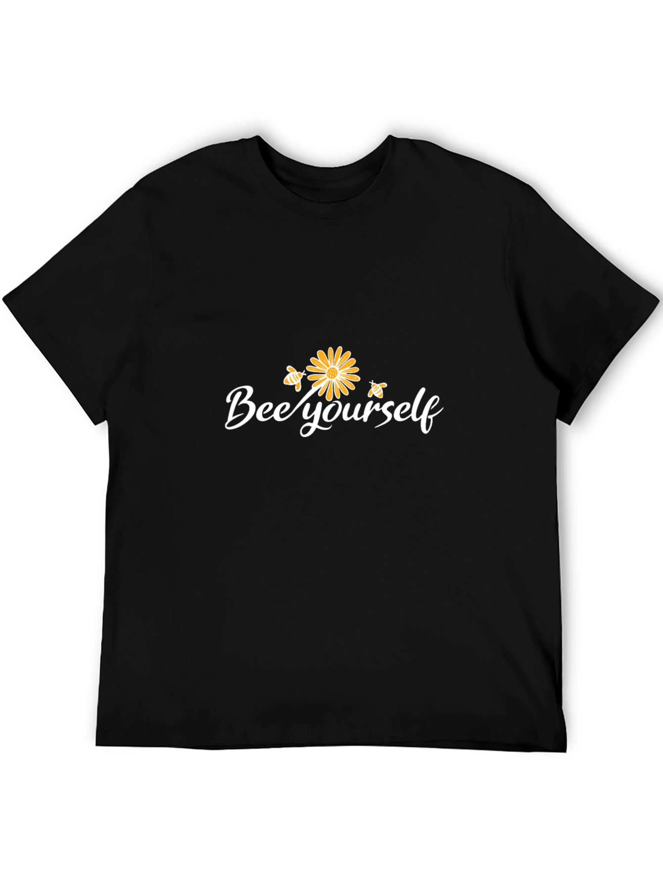 Bee Yourself Graphic T-Shirt - Black