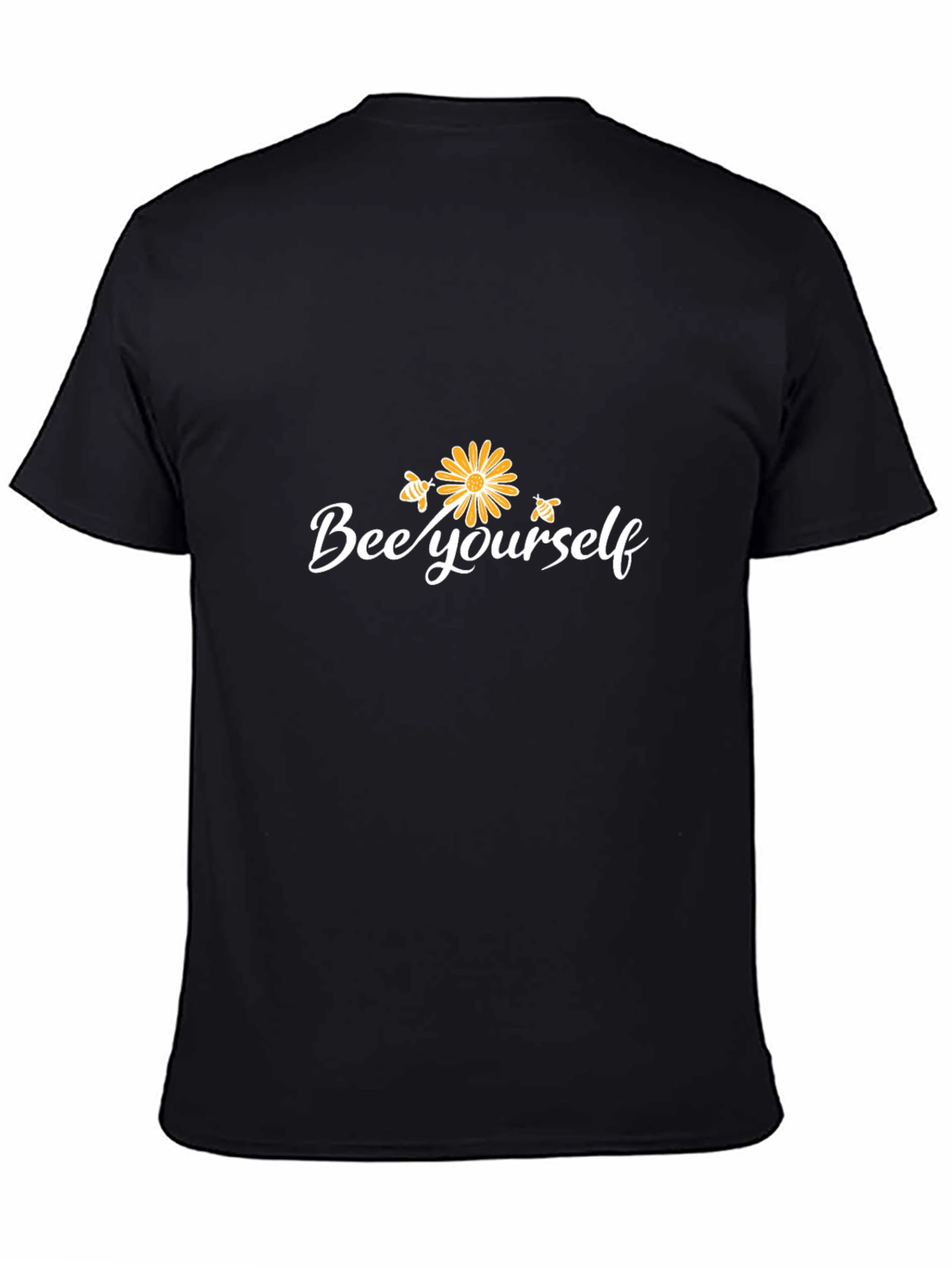 Bee Yourself Graphic T-Shirt - Black