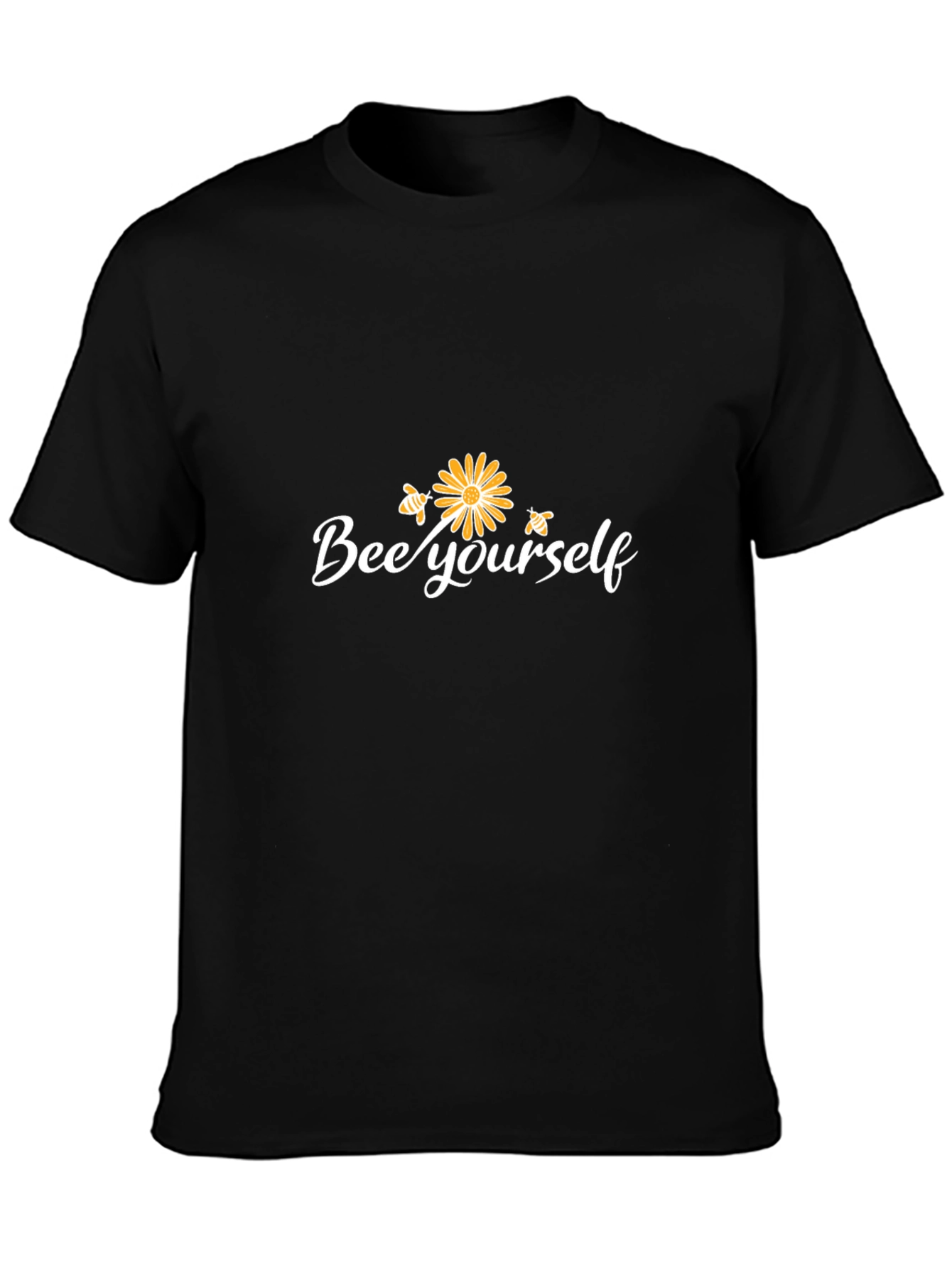 Bee Yourself Graphic T-Shirt - Black