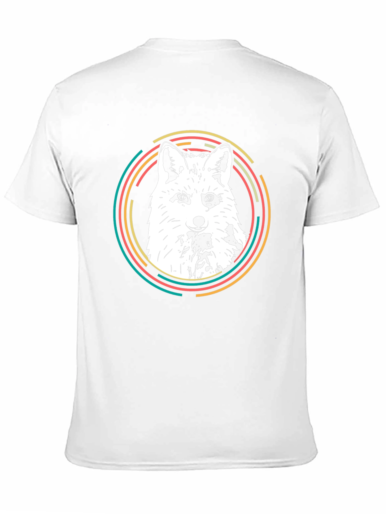 Fox Graphic Tee - Stylish Mens Black T-Shirt
