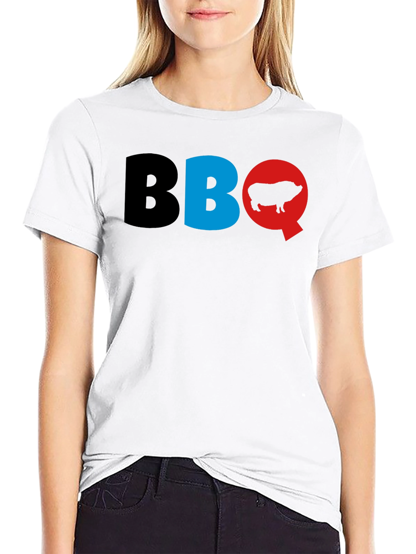BBQ Pig Graphic T-Shirt