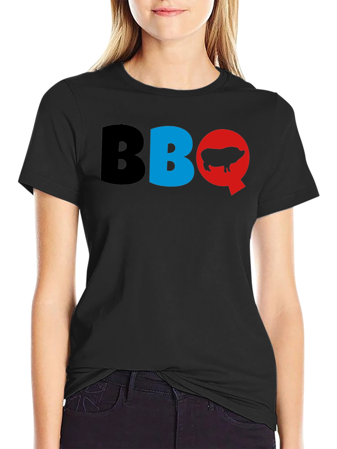 BBQ Pig Graphic T-Shirt