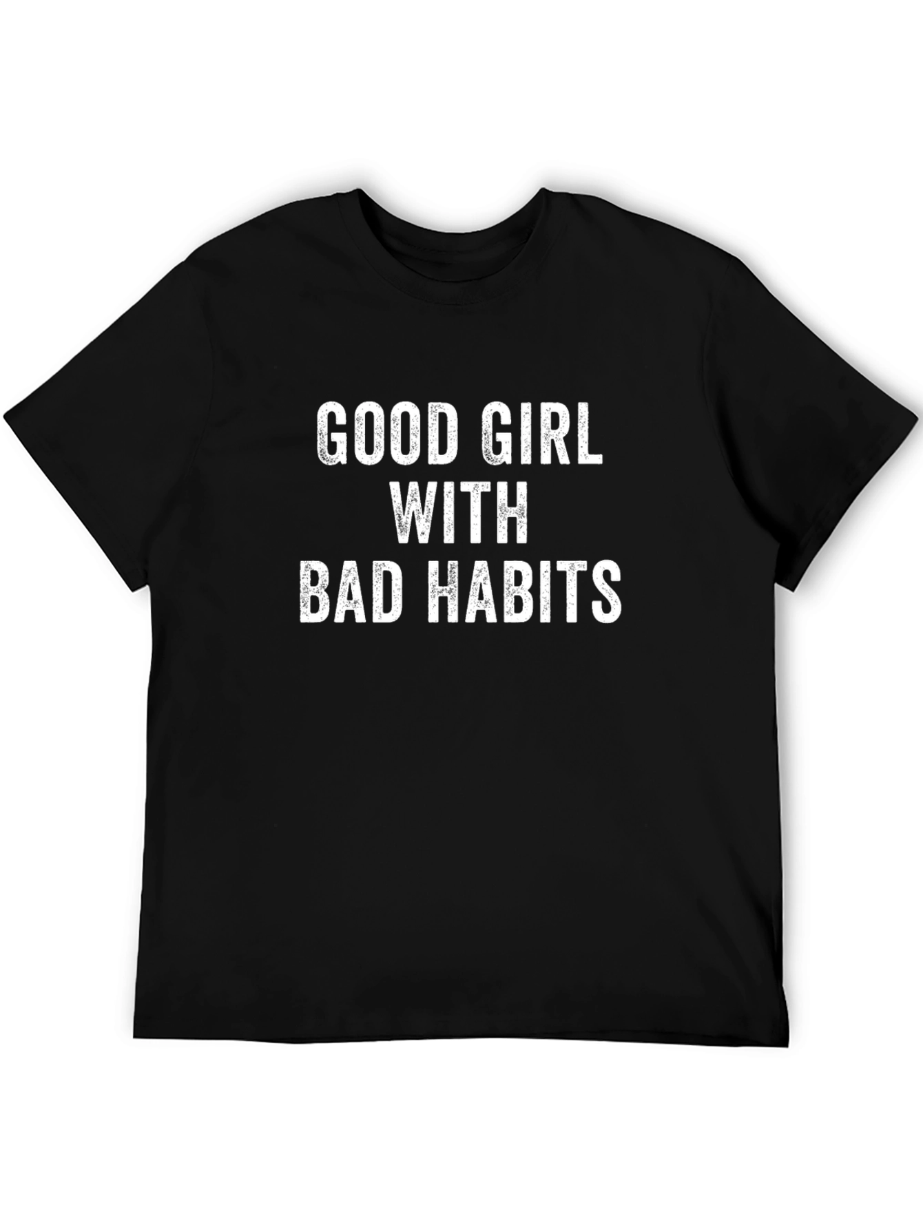 Good Girl With Bad Habits Graphic Tee