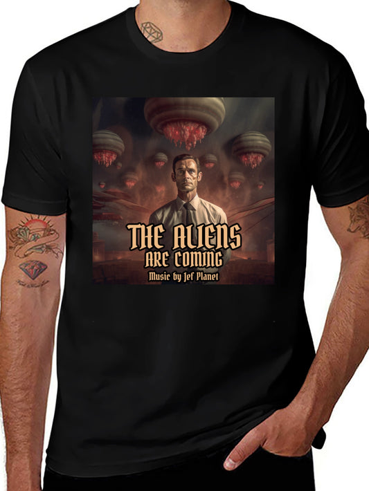 The Aliens Are Coming Graphic T-Shirt