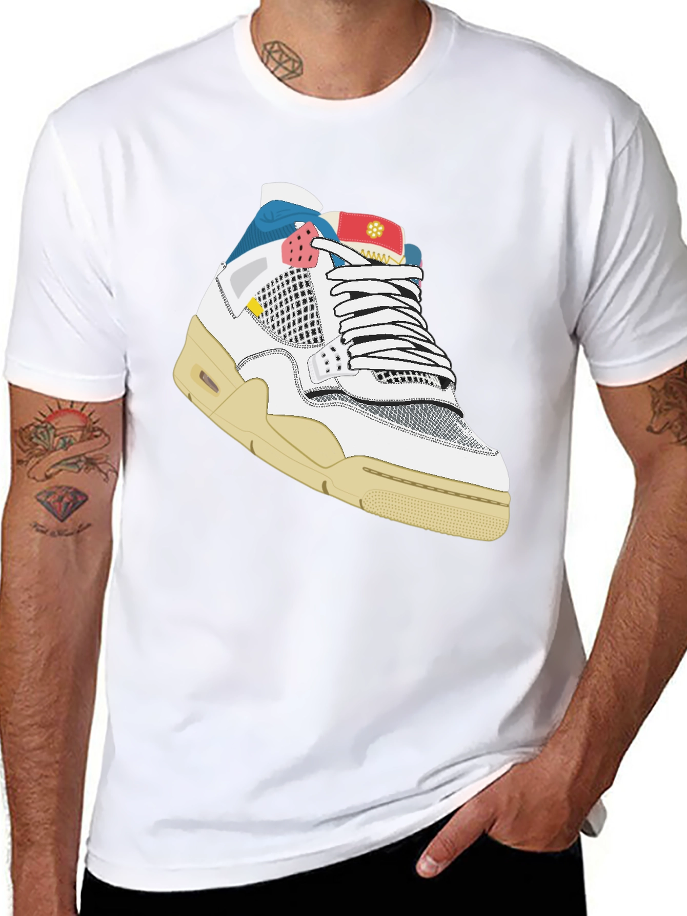 Sneaker Graphic Tee - Cool Style