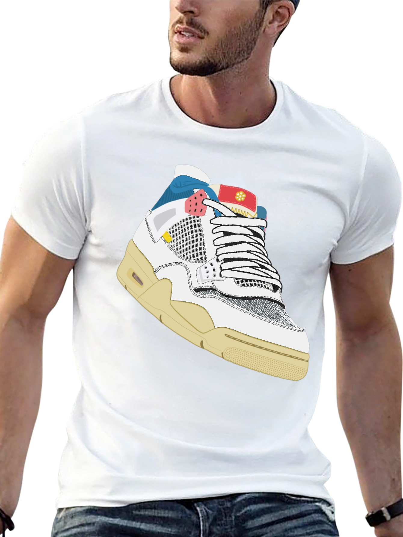 Sneaker Graphic Tee - Cool Style