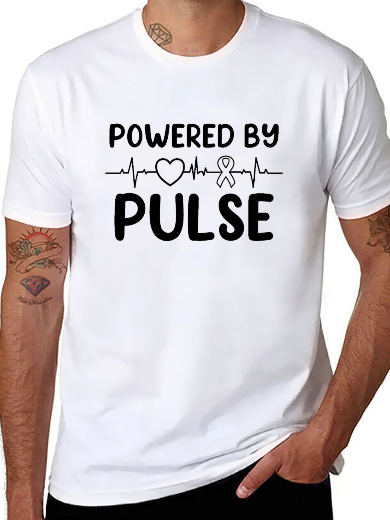 Powered By Pulse Graphic T-Shirt