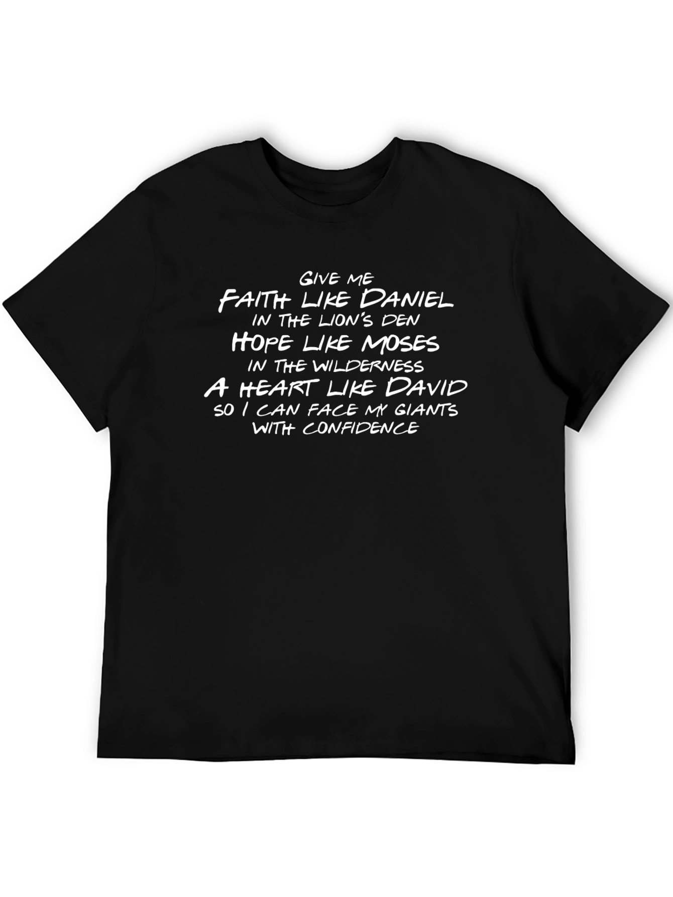 Faith Hope Heart T-Shirt - Christian Inspirational Tee