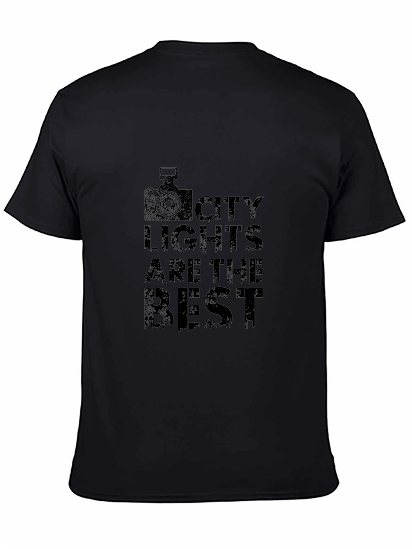 City Lights T-Shirt - Camera Graphic Tee