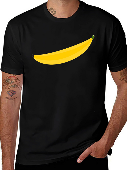 Banana Graphic Tee - Mens Black T-Shirt