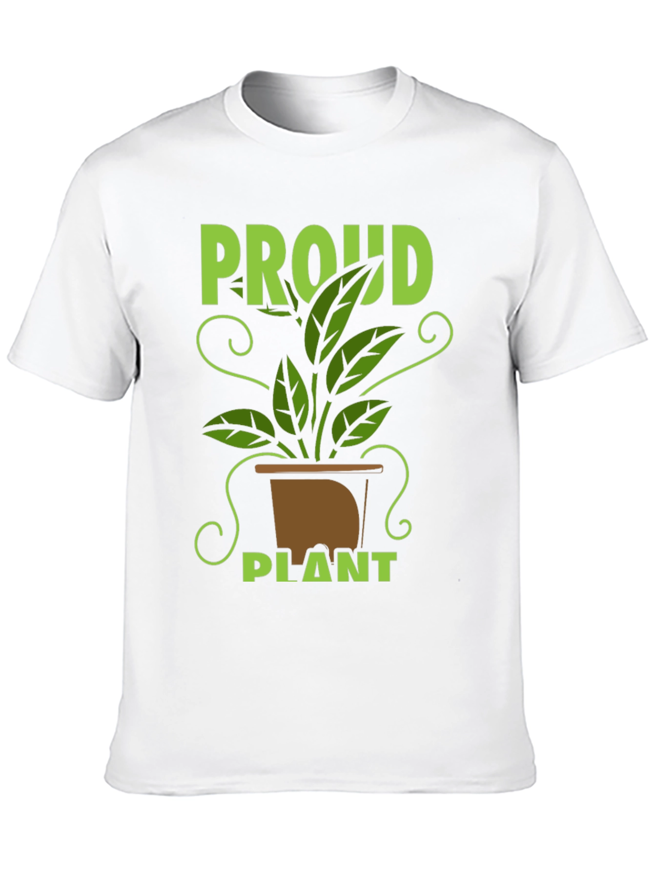 Proud Plant T-Shirt - Black Cotton Tee