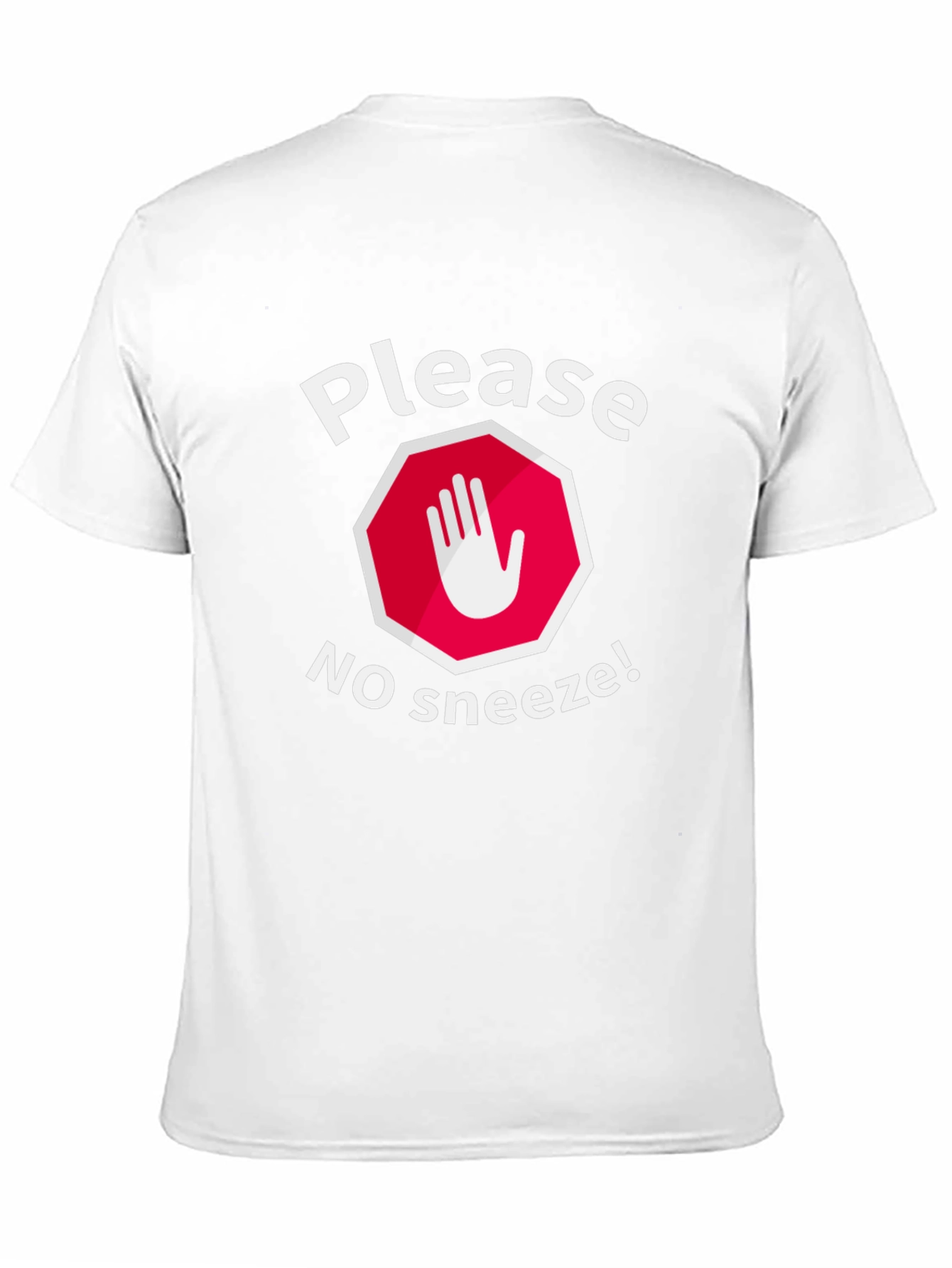 Please No Sneeze Funny Graphic Tee
