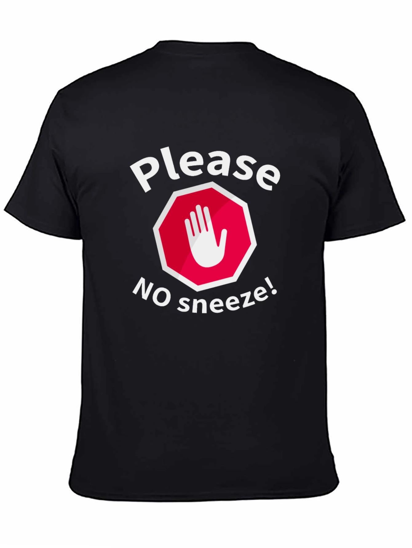 Please No Sneeze Funny Graphic Tee