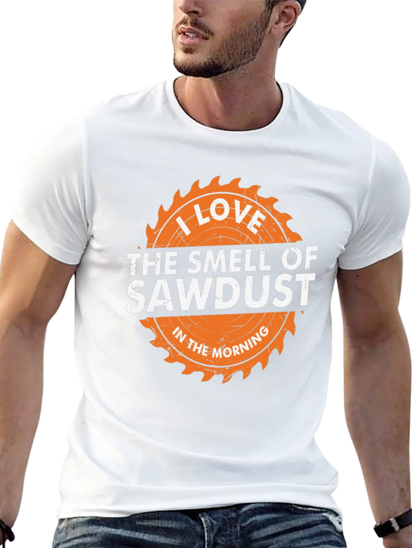 Sawdust Smell T-Shirt - Woodworker Gift
