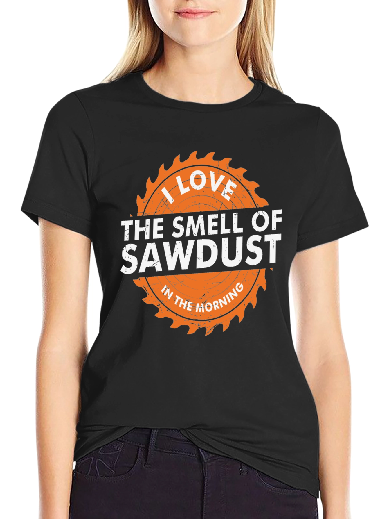 Sawdust Smell T-Shirt - Woodworker Gift